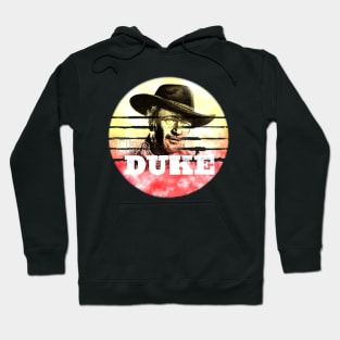 retro art the duke Hoodie